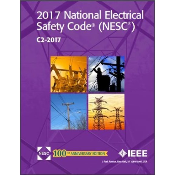 Pre-Owned National Electrical Safety Code (C2-2017), 2017 Edition, 9781504419932, 1504419936, Paperback,