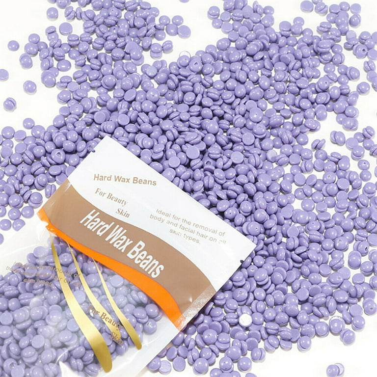 200g Natural Hard Wax Beans Beads for Painless Body Hair Removal Waxing Warmer