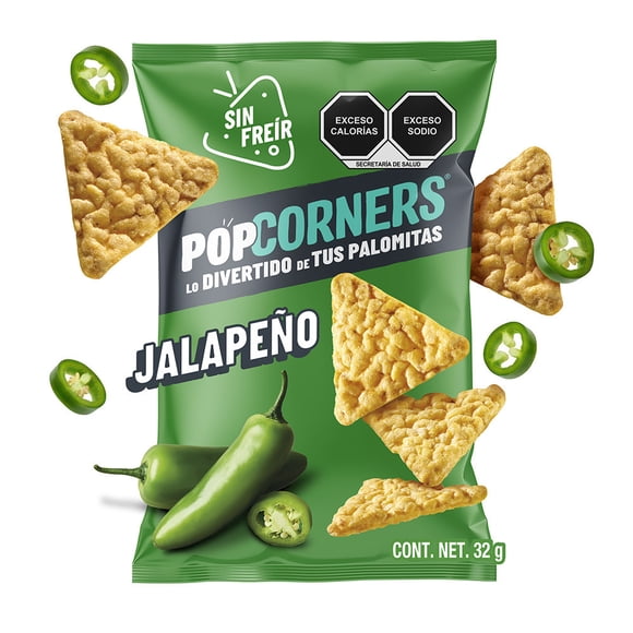 Botana Pop Corners Jalapeño 32g