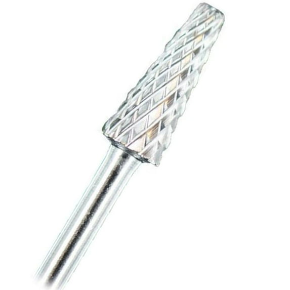 Medicool Silver Carbide Cone Bit Clean Under Nail File and Shape Cuticle