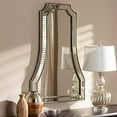 thumbnail image 2 of Baxton Studio RXW-4991 Sanna Modern & Contemporary Antique Silver Finished Accent Wall Mirror, 2 of 2