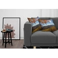 thumbnail image 3 of Ambesonne Fall Throw Pillow Cover 2 Pack, Fallen Leaves and Hills, 24", Multicolor, 3 of 7