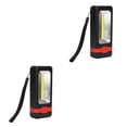 thumbnail image 2 of Eigraketly Luz de trabajo LED con cuerda colgante Linterna Brillo Reparación de automóviles Luces alimentadas por de mano Actividad al aire libre rojo 2piezas Eigraketly CBP193825, 2 of 6