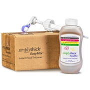 SimplyThick EasyMix | 92 Servings | Gel Thickener for those with Dysphagia & Swallowing Disorders | Wont Alter The Taste of Liquid | Easy to Prepare | 16.9 Fl Oz Bottle with Pump