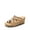 NUDE, variant on Dream Pairs Women’s Dressy Cork Platform Wedge Sandals, Comfortable Strappy Summer Slide Sandals