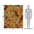 thumbnail image 3 of Rwraps Orange Camouflage Apricot Flecktarn Matte Vinyl Film Wrap 59in x 12ft Vinyl Vehicle Car Film, 3 of 9