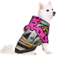 thumbnail image 2 of Balery Graffiti Lamp Urban Scene Sudadera con Capucha para Perros Pequeños – Ropa para Mascotas, Disfraz para Perros y Gatos, Ideal para Fiestas y Cosplay-Small, 2 of 7
