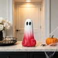 thumbnail image 6 of Miwamany Gradient Color Resin Ghost Figurine, Cute Spooky Halloween Tabletop Statue, Waterproof Durable Mini Ornament for Mantel Shelf Desk Party Fall Festival Home Layout, 6 of 6