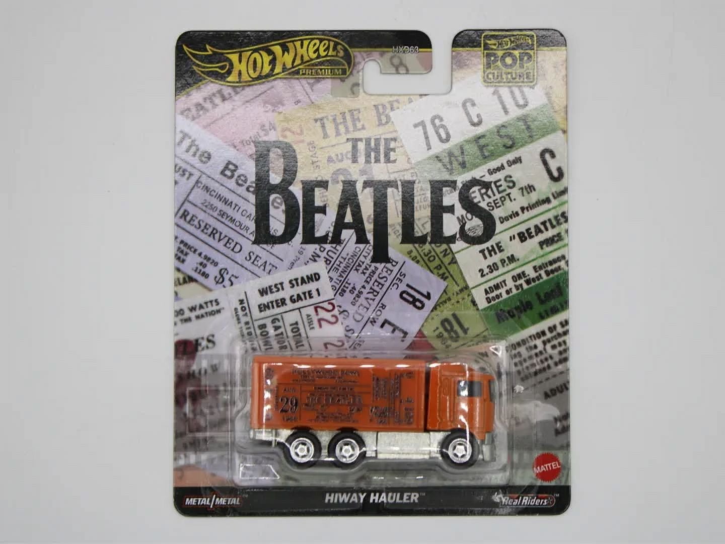 Hot Wheels Diecast Model Car, 3 inches, Hiway Hauler Orange