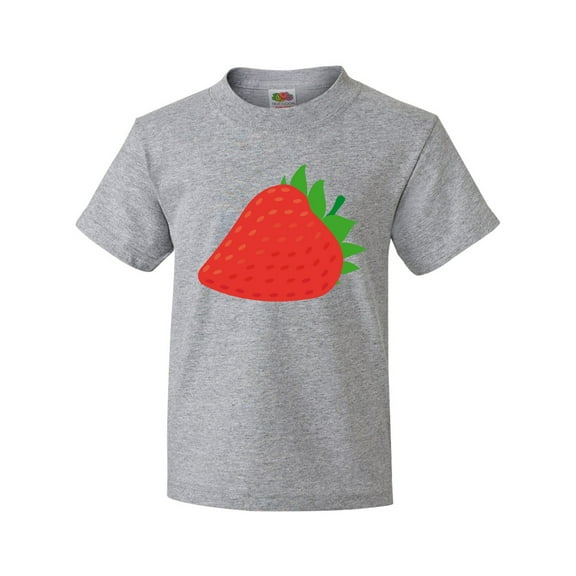 Inktastic Strawberry Fruit Youth T-Shirt