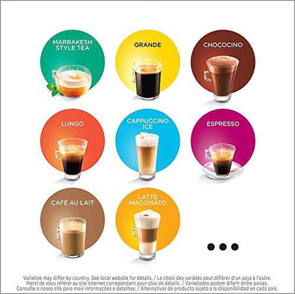 Kaffekapslar kompatibla med NESCAFÉ® Dolce Gusto® CHiATO Café au Lait +  Caramel Latte + Lungo - Kahvikaveri