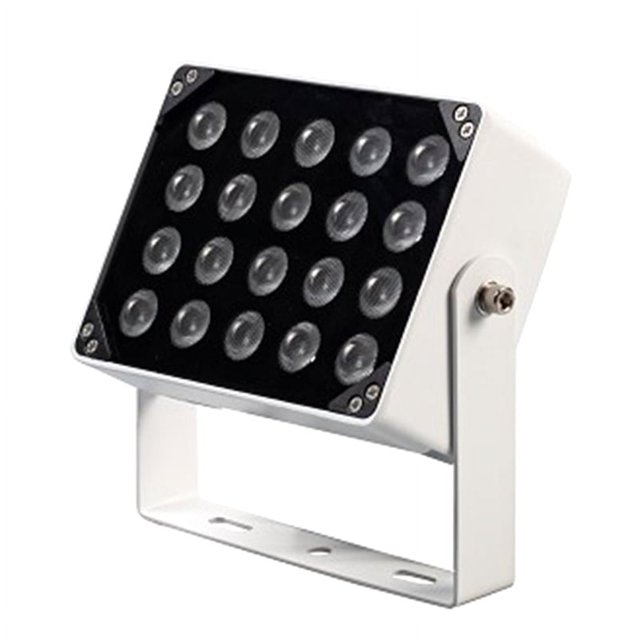 Luz LED de relleno remota infrarroja de 20 W y 850 Nm, luces de captura de identificación fotosensibles, impermeables y de seguridad con enchufe estadounidense.