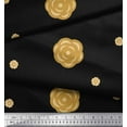 thumbnail image 2 of Soimoi Viscose Chiffon Fabric Artistic Flower Decor Fabric Printed Yard 42 Inch Wide, 2 of 3