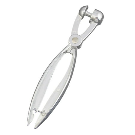

Silver Aluminum Cherry Pitter Red Dates Olives Pit Easy Removal Core Squeeze Seeder 18*3.5cm(Silver)