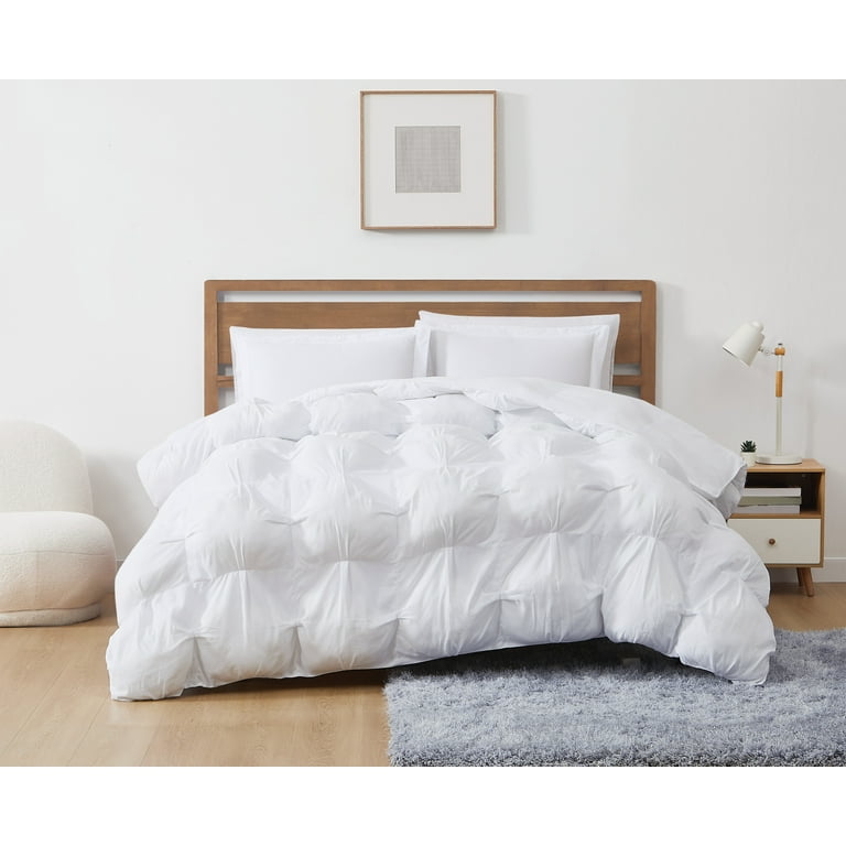 Truly Soft Cloud Puffer Comforter Set, White, Twin/Twin XL