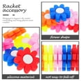 thumbnail image 3 of LOLIPPYY 6-Pack Tennis Racket Dampeners Flower Shape Silicone Shock Absorbers Reduction Accessories, 3 of 5