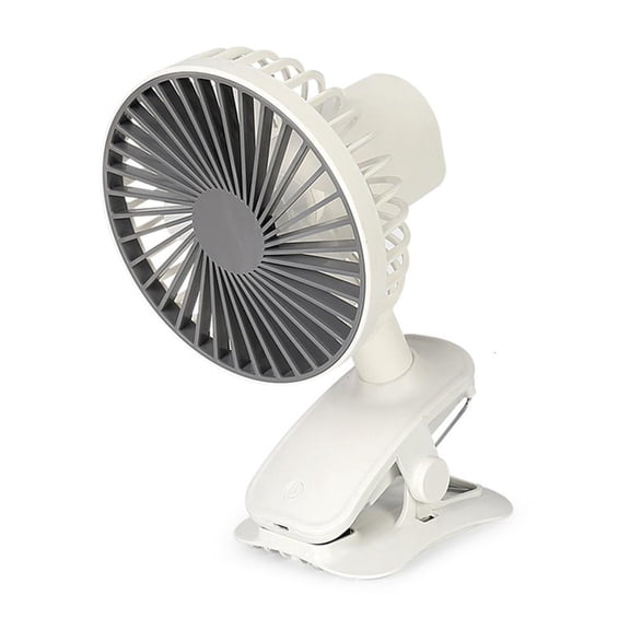 ZELVINN Rechargeable Clip Fan 3 Speed 90 Degree Auto Oscillating Portable Cooling for Travel Home