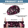 thumbnail image 7 of COEQINE Breast Cancer Ribbon Nurse Button Headband Dog Paw Elastic Sports Headbands Thick Non-Slip Hair Bands for Women Sport Headbands for Men Headbands for Sports Nurse Headbands Bulk, 7 of 7