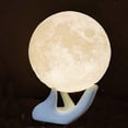 thumbnail image 3 of 3D Moon Lamp Stand Crystal Ball Stand 3.14x1.85in,2pcs(Ceramic), 3 of 5