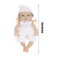 thumbnail image 3 of Realistic Baby Doll, Elastomer Lifelike Doll, Weighted Body Real Sensation, Promotes Emotional Development Stress Relief, Children Gift For Kids Adults, Baby Doll, Baby Doll, 3 of 6