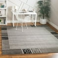thumbnail image 2 of Unique Loom Del Mar Collection Tapis Carré Transitionnel Contemporain, 8 Pieds, Gris Clair/beige, 2 of 2