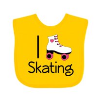 Inktastic Roller Skate Lover Girls Baby Bib