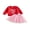 Red, variant on Cjfdfy Toddler Baby Girl Christmas Outfit Candy Cane Cutie Long Sleeve Sweatshirt And Pink Tutu Skirt Cute My First Christmas Warm Fall Winter Clothes 6M-4Y