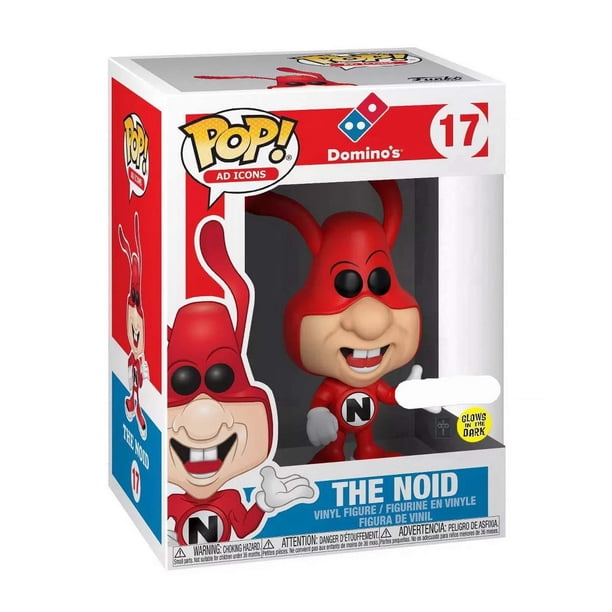 Funko POP! Ad Icons: Domino's The Noid Glow in The Dark #17 Exclusive Bundled with Free PET Compatible .5mm Extra Rigged Protector Funko -