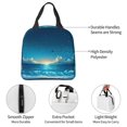 thumbnail image 3 of Naloa Night Sky Beach Scene Print Lunch Box for Women Men,Insulated Lunch Bag,Lunchbox,Thermal Leakproof Cooler,Reusable Lunch Tote Bag for Work School Travel Picnic, 3 of 7