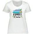 thumbnail image 3 of Inktastic Family Cruise Vacation Trip Women's Plus Size T-Shirt, 3 of 5
