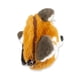 thumbnail image 5 of Bolsa De Peluche Suave De Mapache Naranja Con Movimiento, 5 of 6