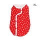 thumbnail image 4 of Greeniant Ropa para mascotas Cómodo traje Tang estilo tradicional chino sin mangas Ropa para mascotas Disfraces de animales Abrigos de moda Suministros Ropa para mascotas rojo SG Greeniant PT000679-11, 4 of 6