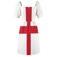 thumbnail image 5 of Flag of England (St. George's Cross) Sleeveless Dress party dress women elegant luxury party dresses woman, 5 of 6