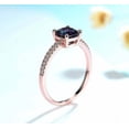 thumbnail image 4 of Peridot Emerald Cut Gemstone Ring Handmade 925 Silver Wedding Gift Ring, 4 of 5