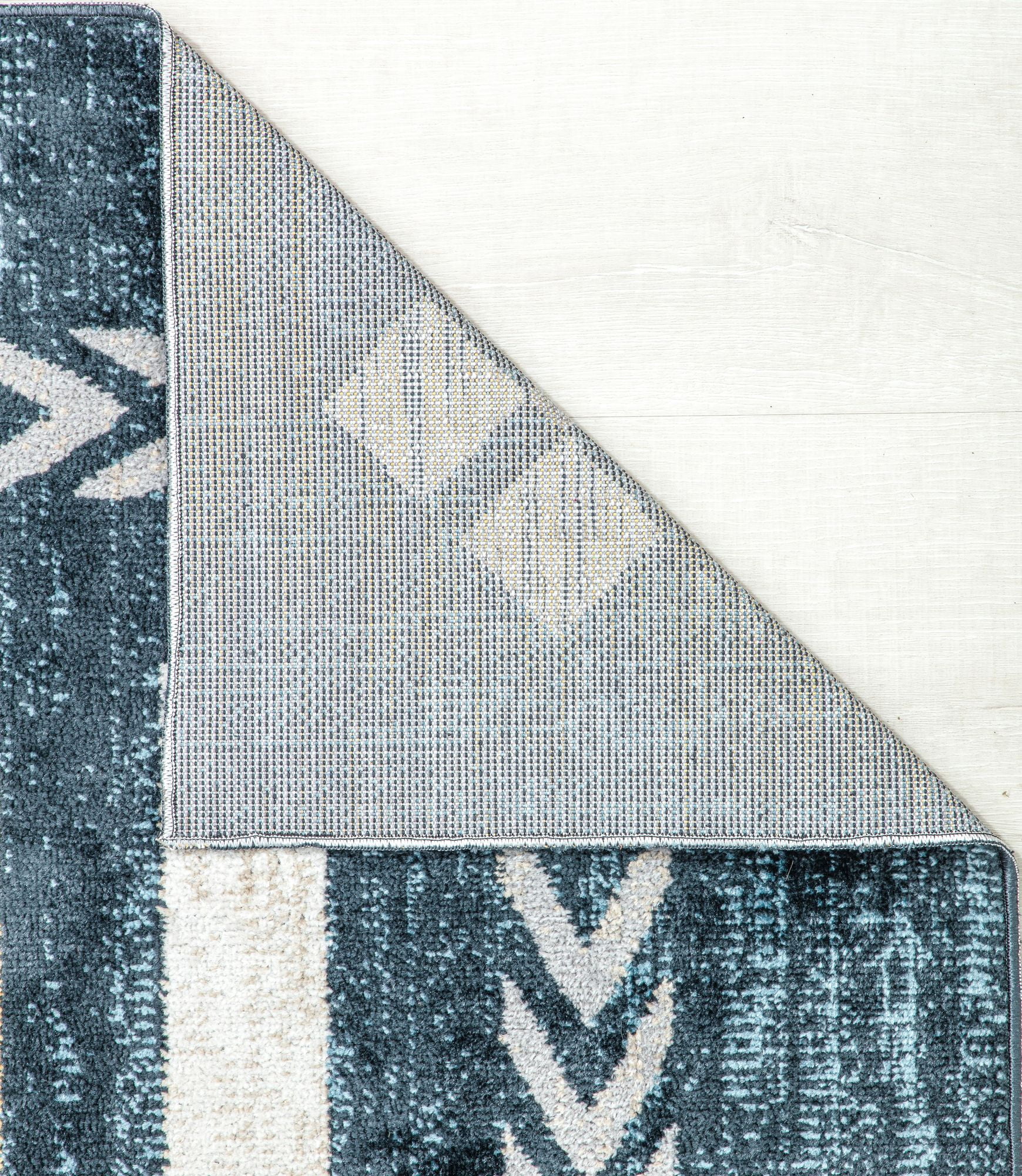 Rugs America Jaelyn JD10A Blue Harmony Tribal Bohemian Blue Area Rug, 2'6" x 4'