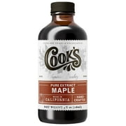 Cook's, Pure Maple Extract, All Natural Premium Maple Sap from Vermont's Finest Maple Trees, 4 oz
