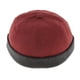 thumbnail image 5 of Sombrero Docker de moda urbana para hombre y mujer, gorra sin ala, gorra marinera sin ala rojo, 5 of 9