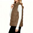 thumbnail image 6 of Yutgune Women's Lightweight Puffer Vest Stand Collar Zip Up Jacket with Pockets, 6 of 9