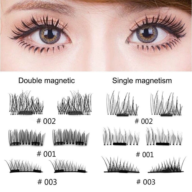 Eyelashes Eye Lashes 3D False Reusable Natural