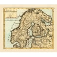 thumbnail image 2 of Robert 13x12 White Modern Wood Framed Museum Art Print Titled - Sweden Norway - Robert 1748, 2 of 4