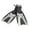 Gray M, variant on Tnarru Scuba Diving Fins Swimming Flippers Lightweight Silicone Open Heel Snorkel Fins for Adult Beginner Men Women Diving Equipment Gray M