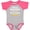 Heather and Hot Pink, variant on Inktastic Proud Brother of a Pre-school Grad Boys Baby Bodysuit