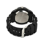 U.S. Polo Assn. Adult Male Sport Analog/Digital Watch with Black Rubber Strap (US9544WM)