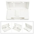 thumbnail image 1 of OULII Oboe Reed Storage Box 1Pack White Plastic Rectangular Shape Instrument Protective Box 9.5x5.2cm, 1 of 5