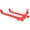 Red, variant on CEORPER Walking Hockey Skate Guards Ice Skate Covers Hockey Skate Guards