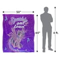 thumbnail image 5 of My Little Pony Blanket, Sparkle Silky Touch Super Soft Throw Blanket 50' x 60', 5 of 6
