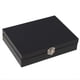 thumbnail image 1 of Organizador de Joyas de 2 Piezas: Estuche Portátil para Collares, Aretes, Anillos y Accesorios, Color Negro., 1 of 5