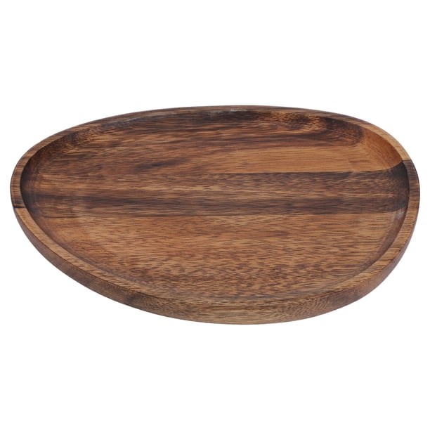 Bandeja De Servicio Fácil De Limpiar Placa De Madera Lisa Duradera Y Fuerte Para Restaurante En Casa