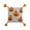 A, variant on Taotanxi Hand Hooked Halloween Pillow - 18X18 inches Throw Pillow for Couch or Dorm