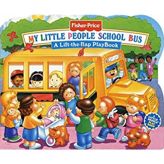 Pre-Owned Fisher Price School Bus Lift the Flap (Hardcover) by Doris Tomaselli, Carolyn Bracken